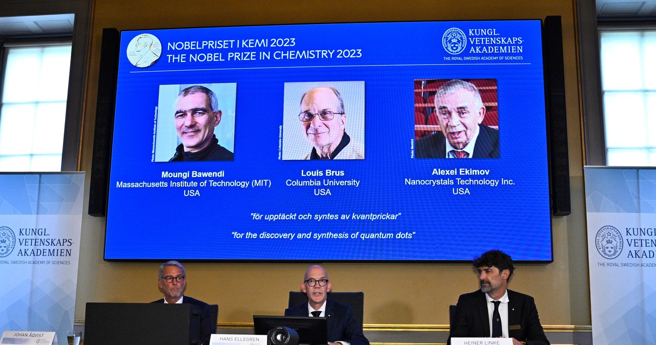 Moungi Bawendi, Louis Brus i Alexei Ekimov laureatami Nagrody Nobla z chemii
