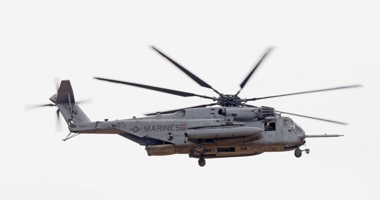 Wojskowy helikopter zaginął w Kalifornii