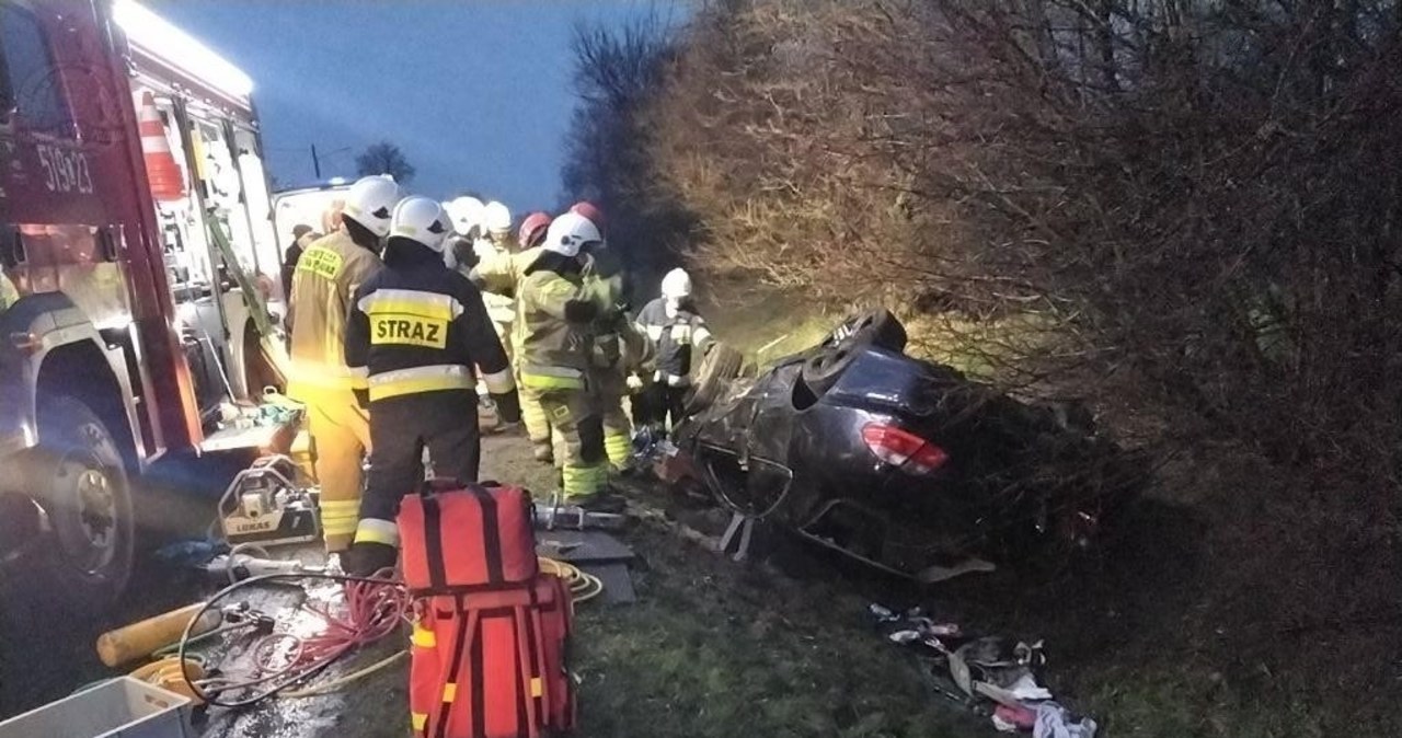 Tragiczny wypadek w Żakowoli Radzyńskiej. Nie żyje jedna osoba