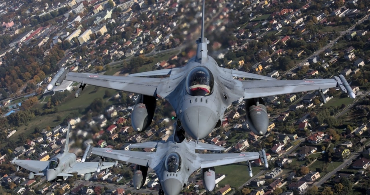 W Polsce rozpoczęły się ćwiczenia F-16. „Będzie nas słychać”