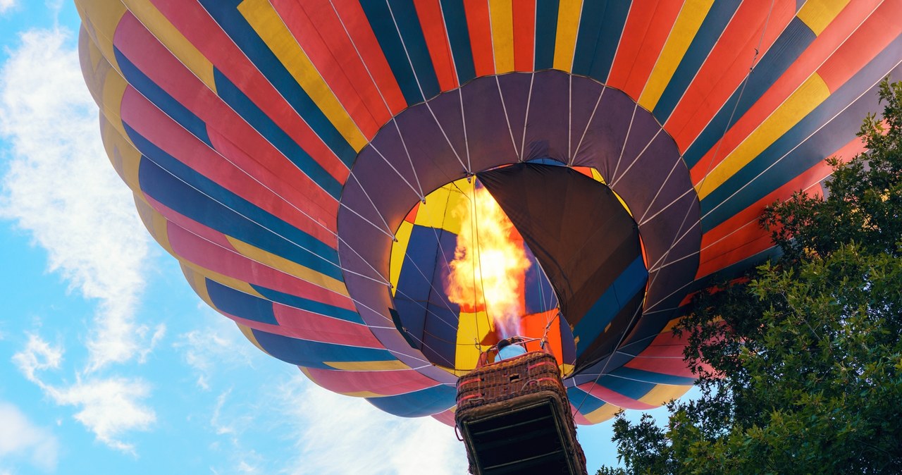 Wypadek koło Białegostoku. Dwie osoby wypadły z balonu