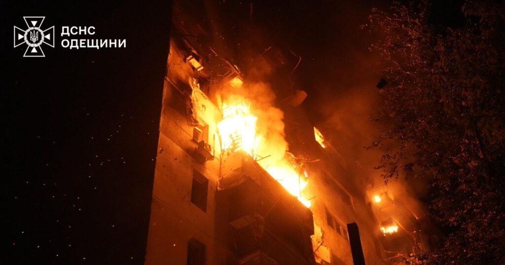 ciężka noc ukrainy. zełenski podał dane