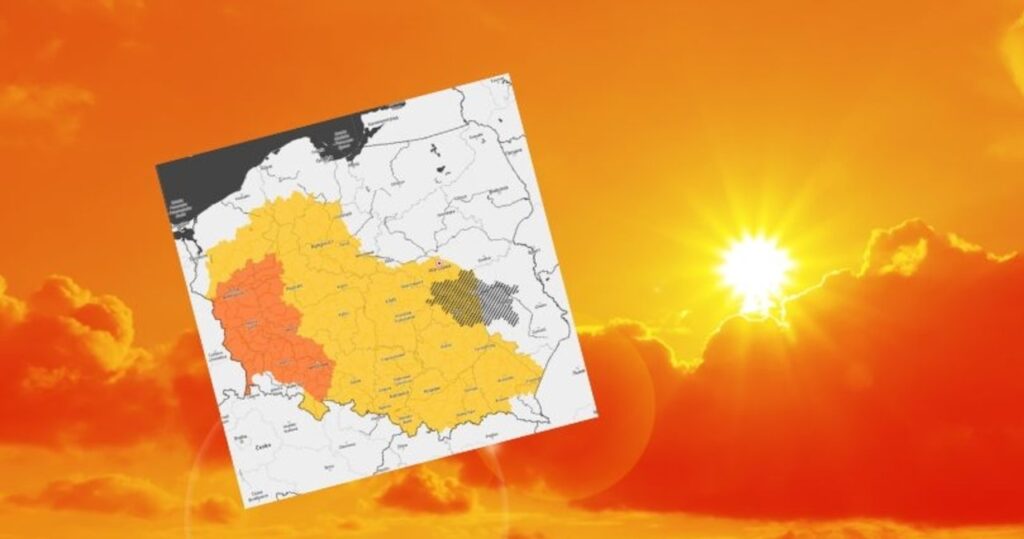 nad polskę nadciągnął upał. imgw wydał ostrzeżenia