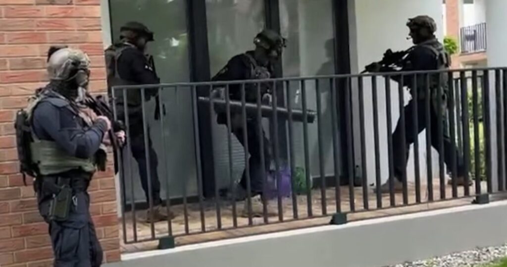 akcja niemieckich i polskich kontrterrorystów w bydgoszczy. "telefoniści" zatrzymani