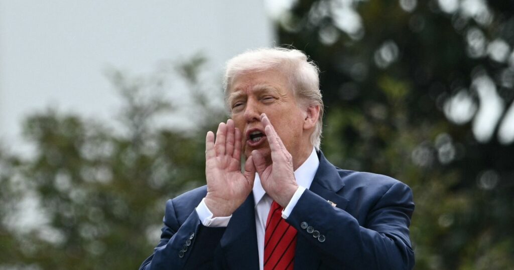 typowy trump znowu to robi: "wielki postęp" i sankcje w drodze