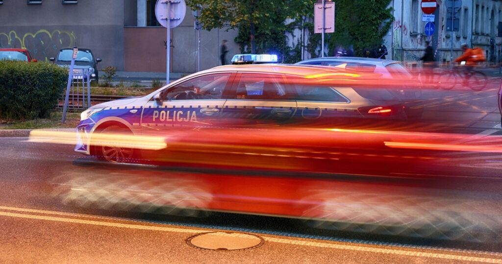 policyjny pościg w gdańsku. ranni dwaj funkcjonariusze