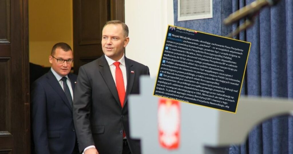 afera po słowach mazurenki o nawrockim. politycy żądają surowych konsekwencji