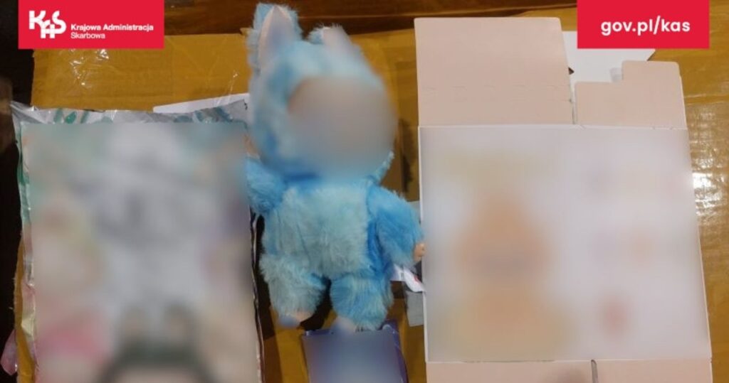 przekręt z maskotkami na granicy. podróbki labubu w rękach służb