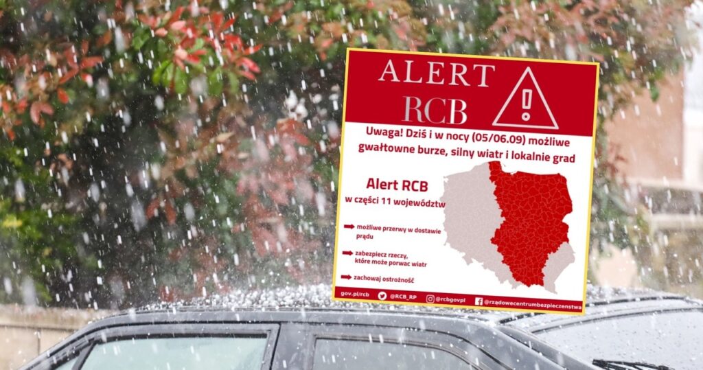 alert rcb dla 11 województw. nadciąga pogodowy armagedon