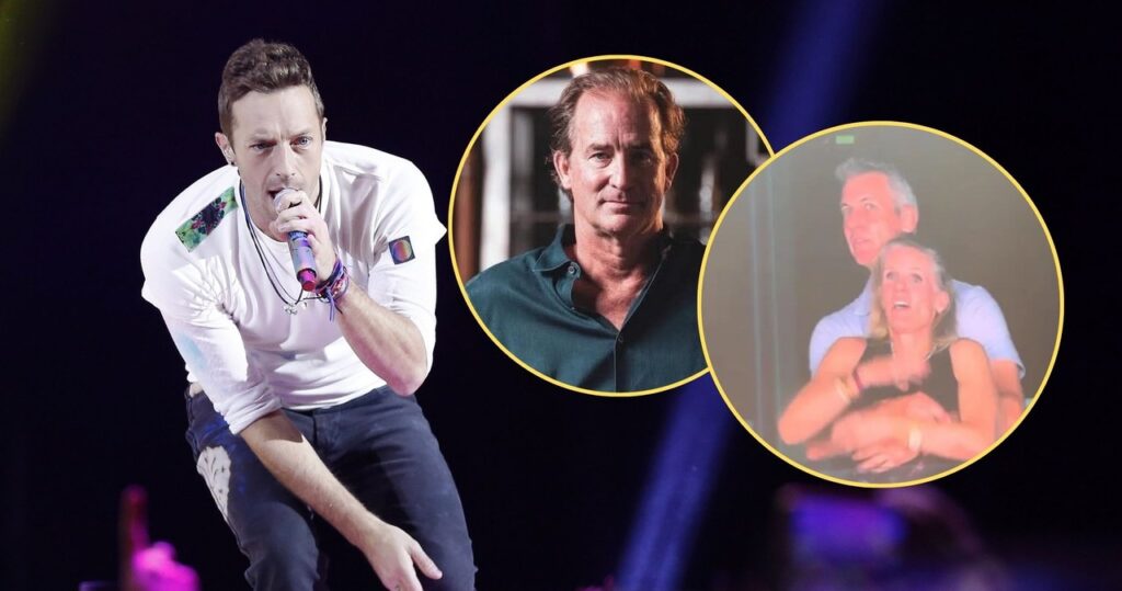 skandal na koncercie coldplay. "zdradzony" mąż przerywa milczenie