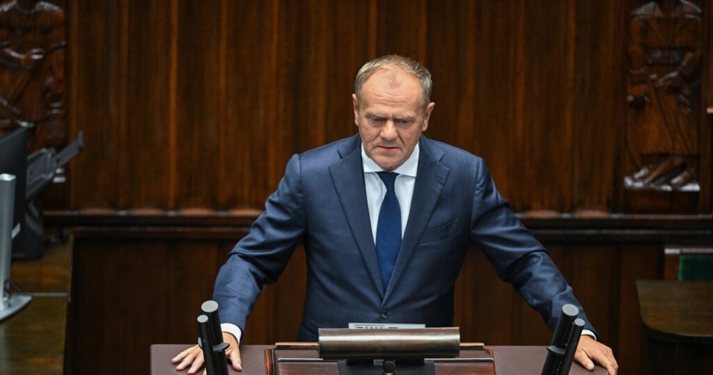tusk: 19 naruszeń przestrzeni powietrznej, ostatni dron zestrzelono o 6:45