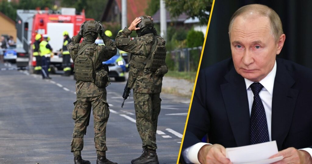 nocny nalot dronów. "putin ma obsesję na punkcie polski"