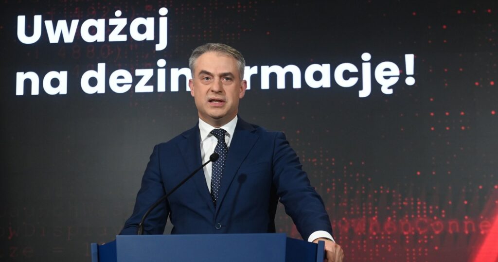 gawkowski: rosja i białoruś rozpowszechniają dezinformacje