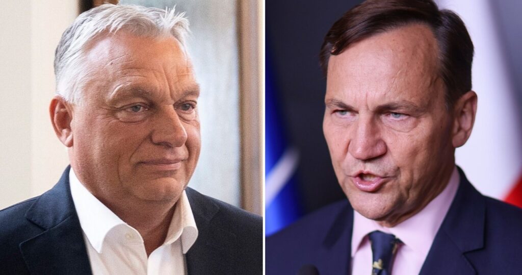 orban reaguje na rosyjskie drony w polsce. sikorski ostro odpowiada: nie, victorze