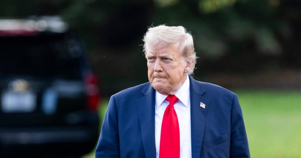 poinformowali kilka minut wcześniej. trump nie mógł nic zrobić