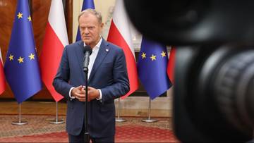 tusk reagujena słowa trumpa. "chcielibyśmy, żeby atak dronów na polskę był pomyłką"