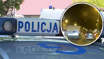 nagrali skandaliczne zachowanie policjanta. grożą mu poważne konsekwencje