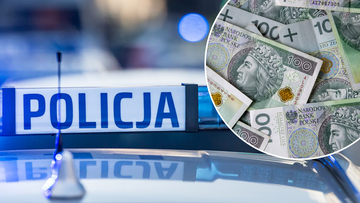 wypłacił fortunę i wyszedł z banku. po chwili go obrabowano