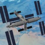 statek uwięziony na orbicie. wszystko przez kosmiczne śmieci